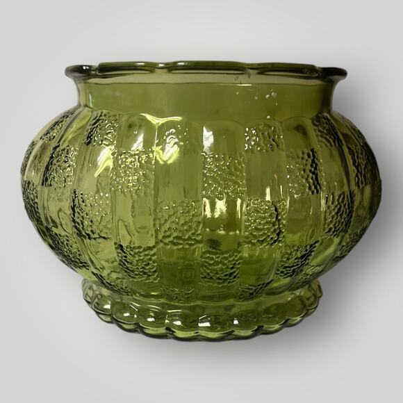 Vintage A.L.R.CO R 18 Green Glass | Planter | Vase | Bowl | 1950's - Picture 1 of 4